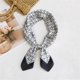 thumbnail image 1 of 28quot; X 28" Bufandas de cuello de seda de morera 100% real para mujer, St-33 Feliz Sencillez, 1 of 5