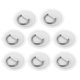 thumbnail image 1 of Parche de anillos en D Unique Bargains 8uds 8cm Blanco PVC Inoxidable Acero accesorios para kayaks, 1 of 7