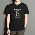 thumbnail image 2 of CENL Men\'s Casual T-shirt Tops Pure Cotton Comfortable Personalized Pattern, 2 of 7