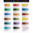 thumbnail image 2 of Turner Paint Set Professional Artists' High Pigment Concentrated Watercolor Paint Set [Set Of 18] 15ml Tubes - Assorted Colors, 2 of 2
