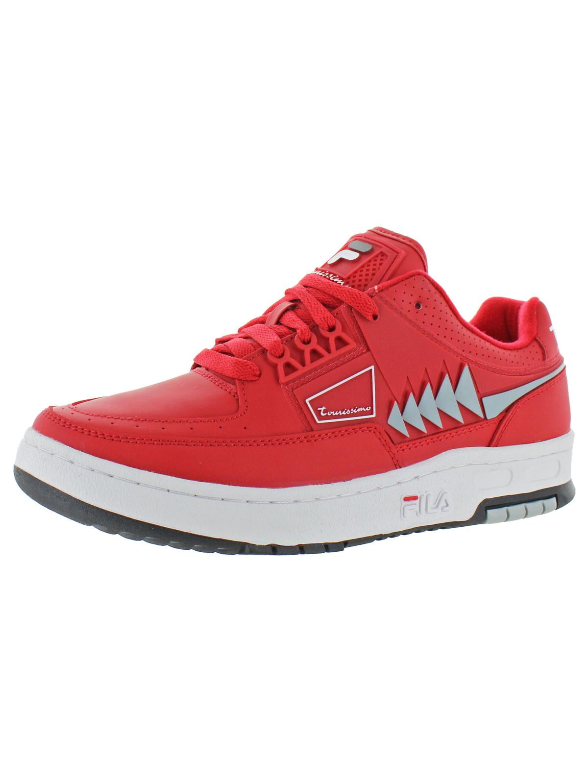 Fila Fila Mens Tourissimo Low Leather Padded Insole Fashion Sneakers Fila Fila Mens Tourissimo Low Leather Padded Insole Fashion Sneakers