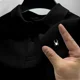 thumbnail image 4 of Camiseta de manga corta con solapa de verano para oficina, estilo clásico, estilo polo, para hombre, para negocios, ocio, transpirable, 4 of 4