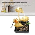 thumbnail image 3 of Indoor Desk Water Fountain, Silent  Tabletop Waterfall Fountain Circulating Flowing Water  for Home, 3 of 7