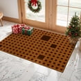 thumbnail image 4 of 2x3 Entryway Rug Bathroom Rugs for Front Door Bedroom Kitchen, Washable Vintage Print Carpet, Floor Mat with Non Slip Backing, 4 of 8
