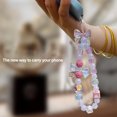 thumbnail image 3 of 1pcsY2K Small fresh Butterfly colorful beaded chain Mobile phone Anti-fall rope accessories mobile phone decorative chain, 3 of 5