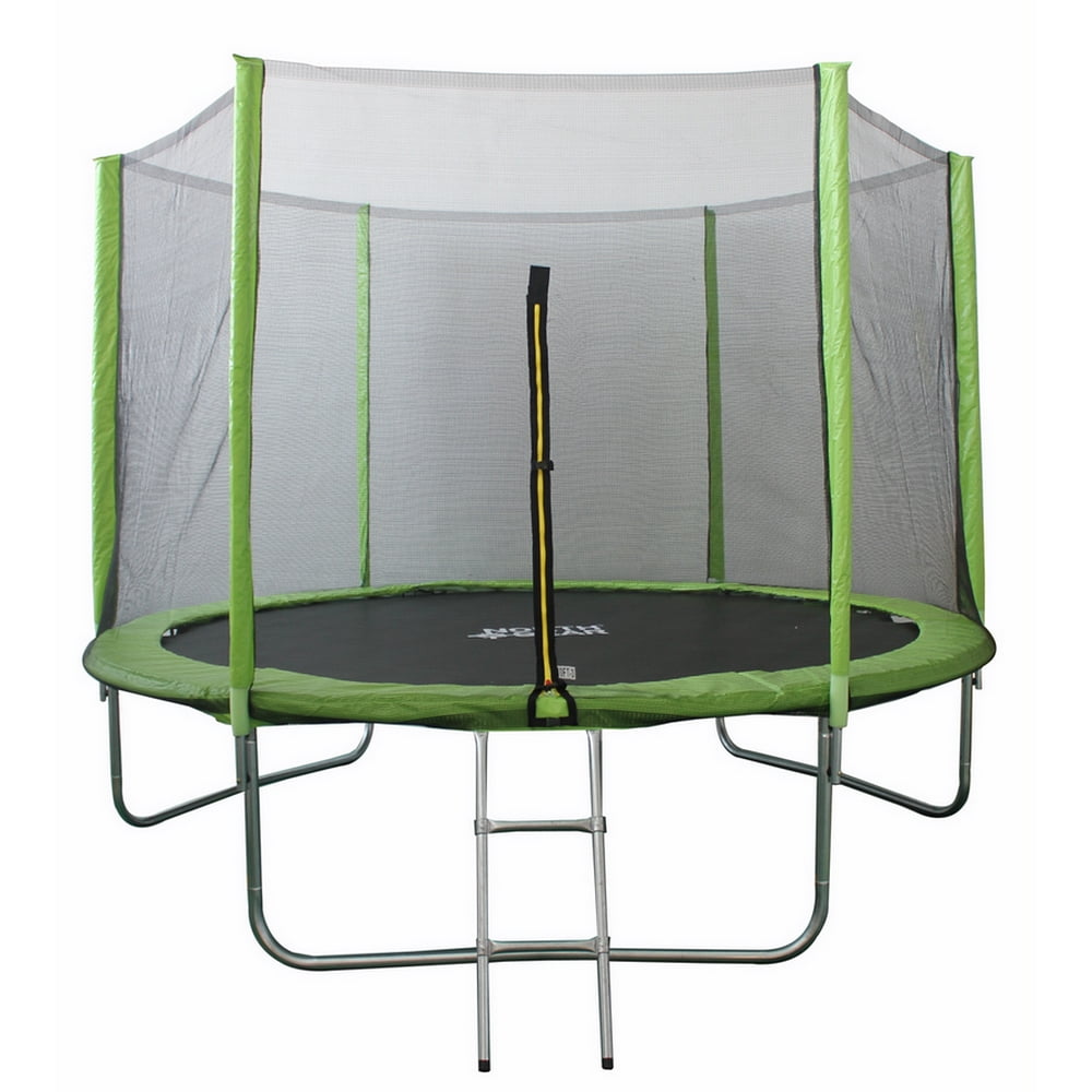 10 foot trampoline with enclosure