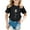 Black, variant on WEIYLL Girls Funny Tshirts Casual Cartoon Bee Print Round Neck Loose Short Sleeve Activewear Tops for 3-4 Years