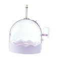 thumbnail image 3 of Gazechimp Hamster Carrier Cage Habitat Guinea Pig Cage for Mice Hedgehog Small Animals violet, 3 of 7
