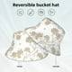 thumbnail image 2 of Balery Vintage Stylized White Color Sombreros para el sol para hombre y mujer, sombrero de pescador con UPF 50+, 2 of 6