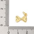 thumbnail image 3 of 20pcs Rack Plating Brass Long-Lasting Cadmium Free & Lead Free Bowknot golden 10.5x13.5x1.5mm Hole: 3mm, 3 of 3
