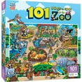 thumbnail image 2 of MasterPieces 100 Piece Kids Jigsaw Puzzle - 101 Things to Spot At the Zoo, 2 of 5