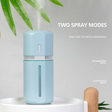 

yegeUY Portable Car Humidifiers Cool Mist Small Humidifiers USB 7 Color Night Lights Waterless Auto Shut Off Quiet Humidifier For Personal Travel Car Office Room 180ml okay thanks