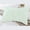 Ivory, variant on BedDecor 100% Egyptian Cotton 600TC 2PC Pinch Pillow Sham Solid Wine King