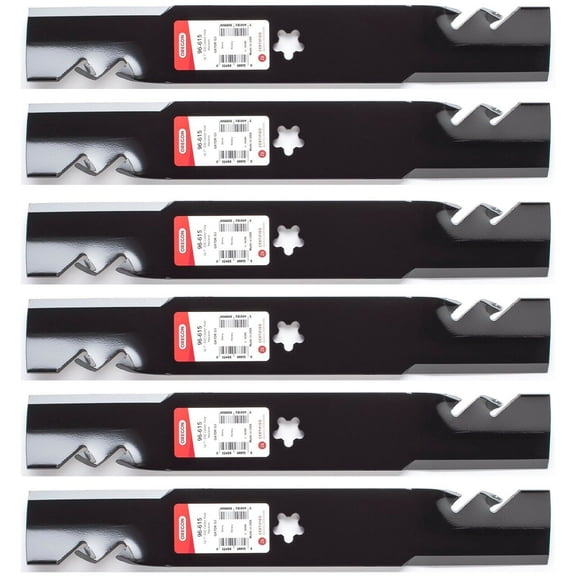 6PK Oregon 96-615 G3 Gator Blade for 48" Husqvarna YTH24V48