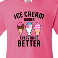 thumbnail image 4 of Inktastic Ice Cream Makes Everything Better Youth T-Shirt, 4 of 5