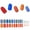 Candy, variant on Nail Polish Sticker Waterproof Solid Color Adhesive Strip Semi-cured Gel Decoration-pickle