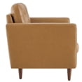 thumbnail image 3 of Modway Exalt Modern Style Tufted Vegan Leather Loveseat in Tan, 3 of 5