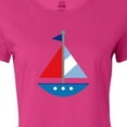thumbnail image 4 of Inktastic Personalized Sailboat Women's T-Shirt, 4 of 5