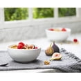 thumbnail image 3 of Juego de 6 tazones de sopa KoOk Ceramic, 600 ml, para cocina, color blanco, 3 of 5