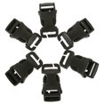 thumbnail image 1 of 6Pcs Heavy Duty Plastic Buckles for Backpack Strap Keeper Quick Release Clip Buckle for Backpack No Sewing Required Buckles Field Repair Buckles Dark Green 2.5 CM, 1 of 8