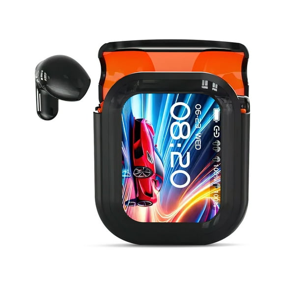 Audífonos HTC NE20 Wireless Traductor instantáneo con más de 100 idiomas + estuche con Pantalla