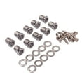 thumbnail image 2 of Nicehomfit 1Set Guitar Mounting Screw and Threaded Bushing Silver Metal, 2 of 8