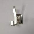 thumbnail image 3 of Leonard Collection 3-Pack Double Robe Hook in Satin Nickel, 3 of 5