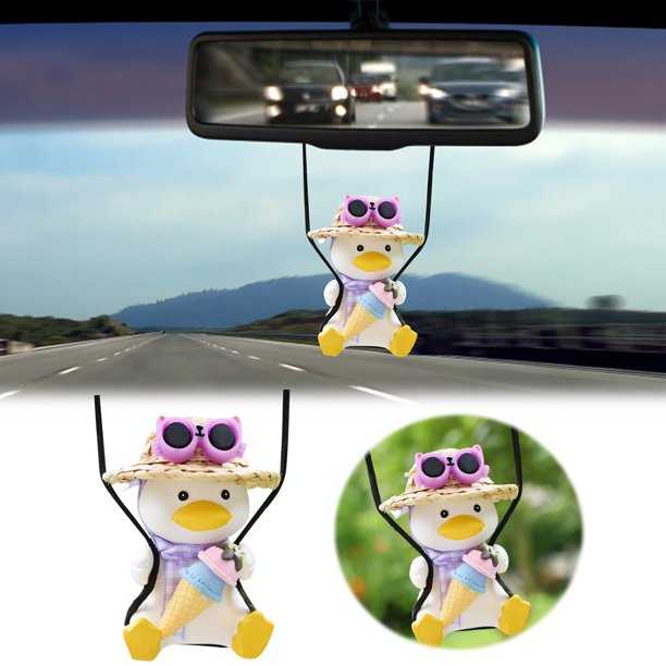 Adorno Colgante Amarillo Aromaterapia Lindo para Casa Coche O Columpio Coche Lindo Juguete Colgante Aromaterapia
