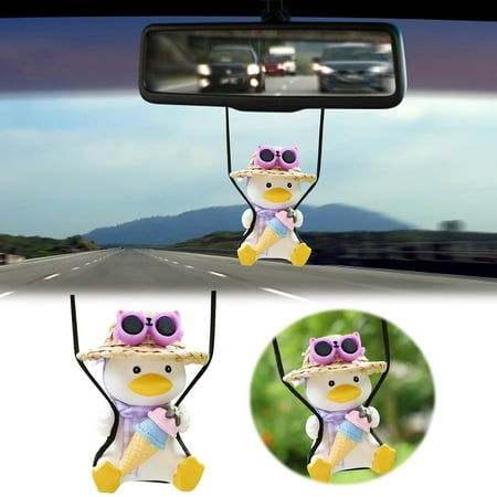

WANGJIAOID Yellow Hanging Ornament Aromatherapy Cute For Home Car Or Car Swing Car Pendant Cute Aromatherapy Pendant Toy Centerpieces Party with Decorated Garland for Front Door Hand Painted Hanging