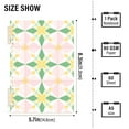 thumbnail image 2 of FORMRS 1-Subject Spiral Notebook 8" x 5" College Ruled 60 Refillable Sheet A5 Hard Cover, Retro Yellow Stars, 2 of 7