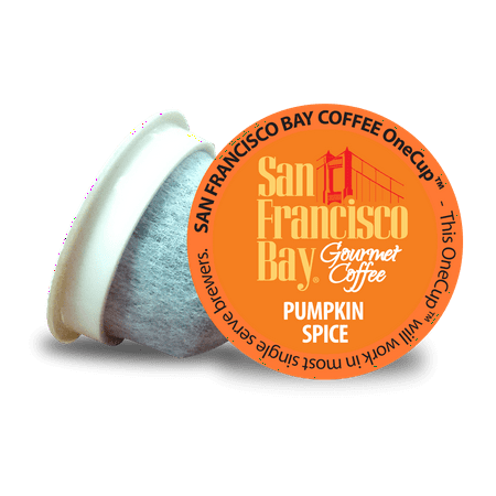 San Francisco Bay OneCup Coffee Pods, Pumpkin Spice, 80