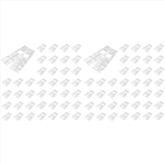 100Pcs PVC Mushroom Spawn Grow Bag Substrate Clear Bags High Temp Pre-Sealable,100*Mushroom Grow Bag,Transparent