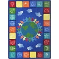 thumbnail image 2 of One World 5'4" x 7'8" Area Rug In Color Primary-Color:Primary,Material:Nylon, 2 of 2