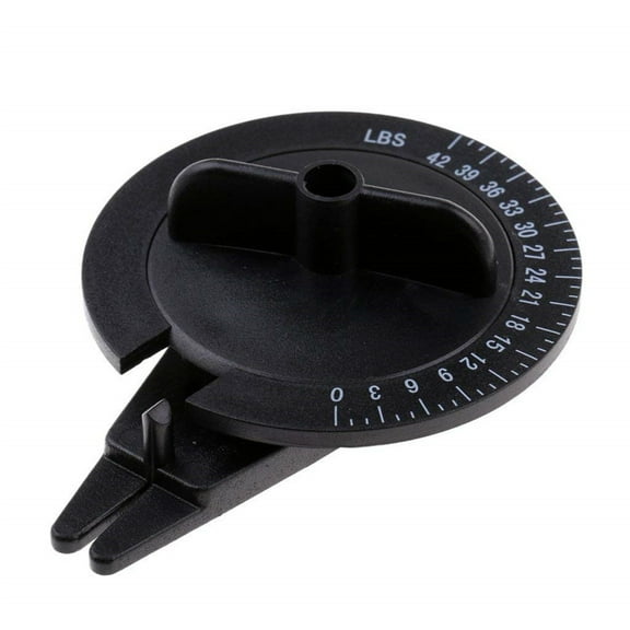 Necvior Badminton Racket String Meter String Machine Tools Tension Calibrator String Tension Meter for Players and Professionals