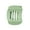 Fruit green, variant on Hair Claw Clips Shark Clips Hair Barrettes Hollow Square Hair Clips Strong Hold Hair Clamps for Woman and Girls