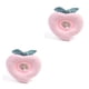thumbnail image 1 of Greeniant Cono de cuello de gato, collares isabelinos, cubierta de medicina, Collar de recuperación, círculo protector, tostadas, conos de gatito patrón de melocotón METRO 2piezas, 1 of 6