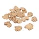 thumbnail image 5 of Rodajas de troncos de madera Posavasos de madera Rodajas de troncos de madera pequeñas Irregulares para manualidades de madera 20 piezas, 5 of 9