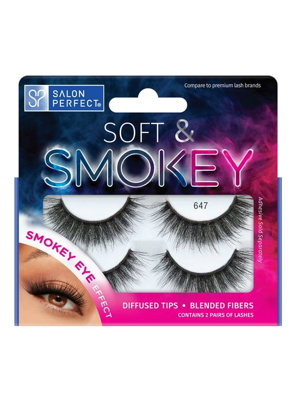 Salon Perfect Soft & Smokey 647 Lash, 2 Pairs