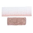 thumbnail image 3 of Mantel de Fiesta ANGGREK Rectángulo Blanco Impermeable con Puntos de Oro Rosa, 3 of 8