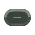 thumbnail image 1 of MesaSe bathroom rugs Clearance 3pc Bathroom Set Rug Mat Toilet Lid Cover Plain Solid Color Bathmats Khaki, 1 of 8