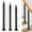 Black-A, variant on Autrinix Stair Post for Handrails, 270-Degree Adjustable Iron Post, Durable and Stable with Modern Black Design for Indoor and Outdoor Use