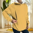 thumbnail image 2 of Busydd Hoodies for Women Fashion Solid Color Long Sleeve Womens Hoodies Breastfeeding Zip Up Hoodie Casual Comfy Pullover Tops 2XL, 2 of 5