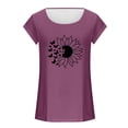 thumbnail image 4 of ZVNAΖH Tank Tops for Women,Women's Summer Casual Loose Fit Crew Neck Sleeveless Pullover Tops, 4 of 4