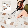 thumbnail image 6 of Yayeee Faucet Mat for Kitchen Sink 14.7" Diatomite Long Splash Guard Pad, Gray Bears, 6 of 7
