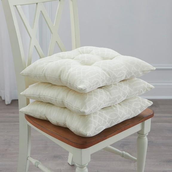 BrylaneHome Jacquard Chair Pad