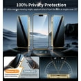 thumbnail image 7 of JETeacka iPhone 14 Pro Max Auto Lock Case Privacy Screen Protector Magnetic Stand MagSafe Compatible Heavy Duty Full-Body Shockproof Cover-Luxury Gold, 7 of 7