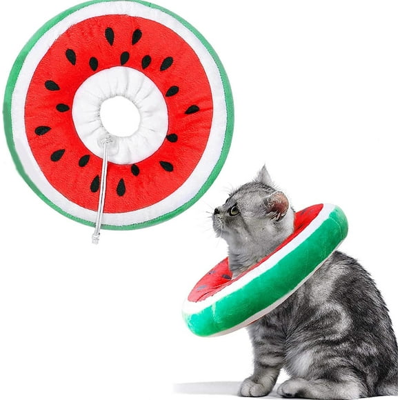 Runmeihe Cat Cone Collar Recovery Collar,Adjustable Cat Cone
