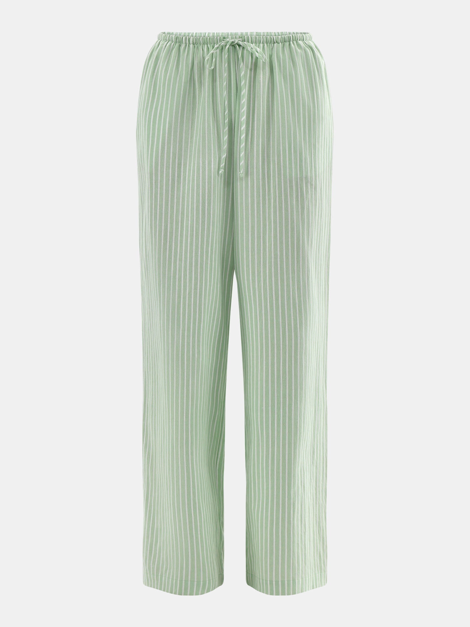No Boundaries Cotton Pull-On Wide-Leg Beach Pants, Women's