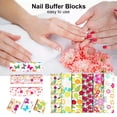 thumbnail image 2 of Yeacher Set of 12 Multicolor Nail Buffer Blocks Sponge Mini Nail Block Printing Nail File for Manicure & Pedicure Nail Tools, 2 of 7