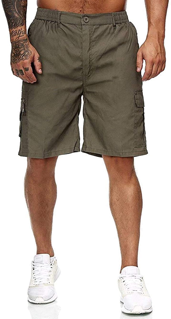 New Mens Shorts Cotton Casual Summer 